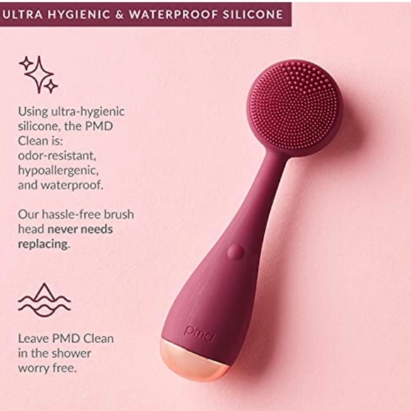 NIB PMD Clean - Smart Facial Cleansing Device with Silicone Brush & Massager - Picture 12 of 12